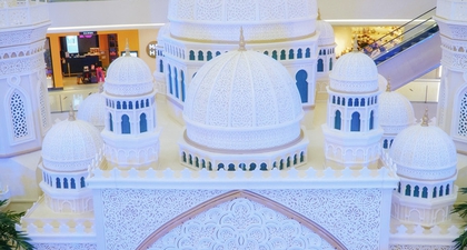 Dekorasi Timur Tengah Bertajuk "The Gracious Ramadhan" Hadir di Main Atrium Senayan City Selama Bulan Ramadan