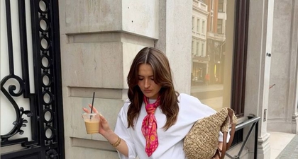 Intip Cara Memakai Scarf Pendek di Leher