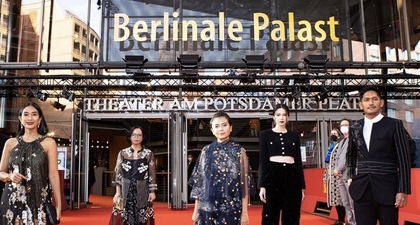 Laura Basuki Menghadiri Acara Berlinale Film Festival dalam Rancangan Desainer Tanah Air, Biyan