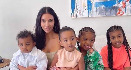 Kim Kardashian Membagikan Foto Keluarga Baru Bersama Keempat Anaknya di Instagram