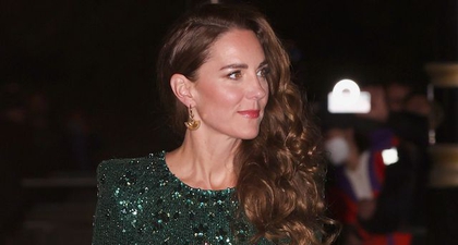 Kate Middleton Kenakan Kembali Gaun Hijau Glamor untuk Kencan Malam Bersama Pangeran William