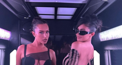 Kylie Jenner Menyalurkan Aura "Vixen" Lewat Balutan Gaun Ketat Berpotongan Rendah