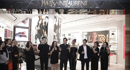 YSL Beauty Resmi Buka Butik Ketiganya di Surabaya