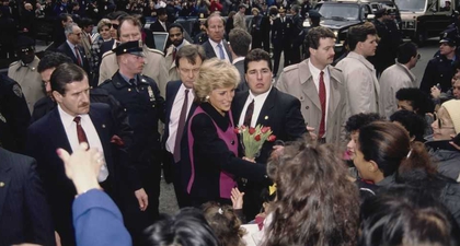 Foto-Foto Nostalgia Tur Putri Diana di Kota New York Tahun 1989