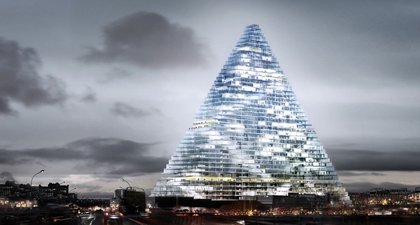 Piramida Kaca di Paris