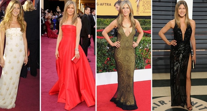 Gaya Tampilan Terbaik Jennifer Aniston di Karpet Merah