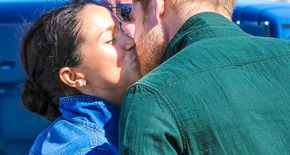 Meghan Markle dan Harry Berciuman Mesra di Sela Tur Kerajaan