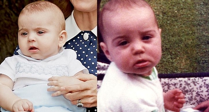 Ternyata Pangeran Louis Mirip dengan Kate Middleton