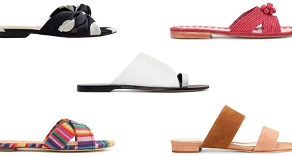 21 Sandal Flat Cantik Pilihan Bazaar Untuk Musim Panas