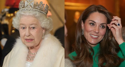 Kate Middleton Memakai Anting Ratu Elizabeth