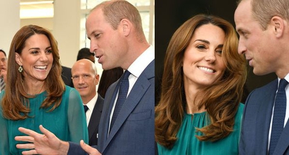 Kate Middleton dan William Tunjukkan Momen Mesra yang Langka