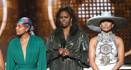 Momen Terharu Atas Kehadiran Michelle Obama di Grammy 2019