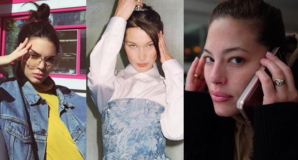 Para Model Berpose Seperti 'Sakit Kepala' di Instagram
