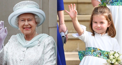 Lihat Kemiripan Princess Charlotte dengan Queen Elizabeth II