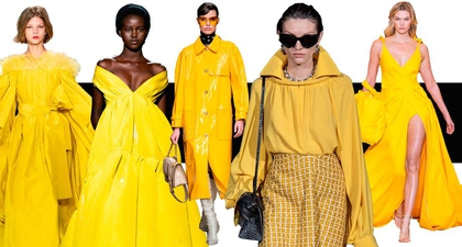 10 Cara Mengenakan Busana Warna Kuning di Musim Ini