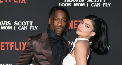 Kylie Jenner dan Travis Scott Berpose Sensual Untuk Playboy